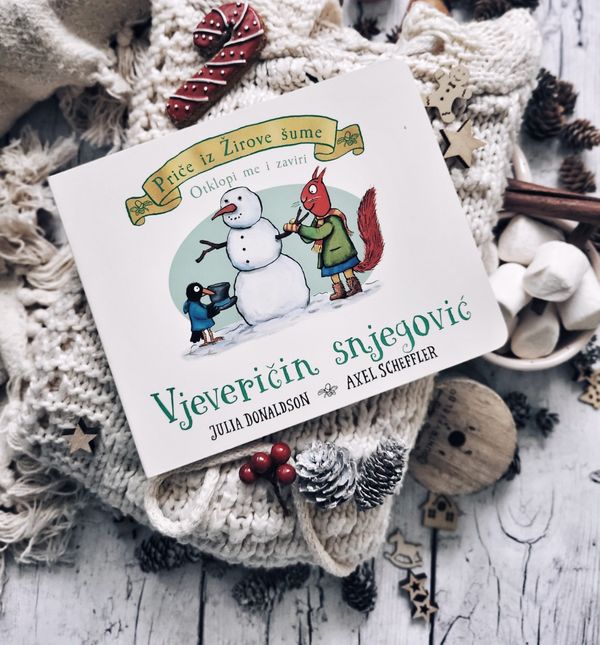 Vjeveričin snjegović, Julia Donaldson i Axel Scheffler