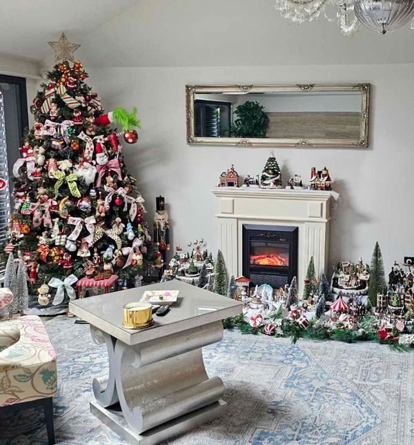 Zagrepčanka Ines svoju kuću pretvorila je u pravu božićnu fantaziju