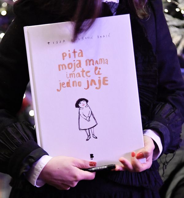 Tisja Kljaković Braić predstavila je svoju prvu autorsku slikovnicu 'Pita moja mama imate li jedno jaje'