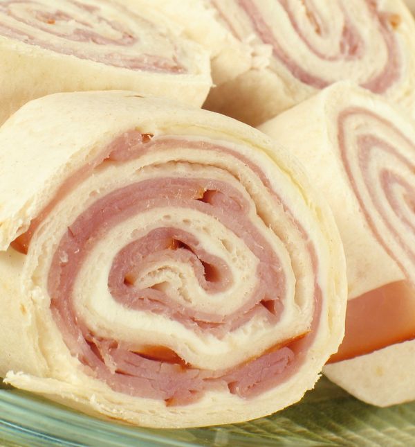 Rolice od šunke i sira