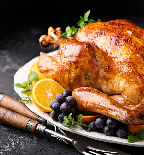 Savršeno pečena purica je hrskava izvana, a sočna iznutra