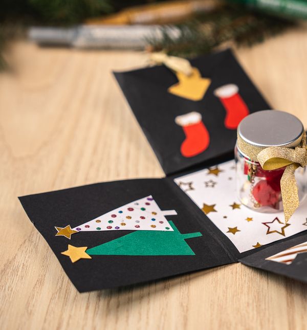 Izradite sami božićnu kutijicu iznenađenja kao poklon - 20