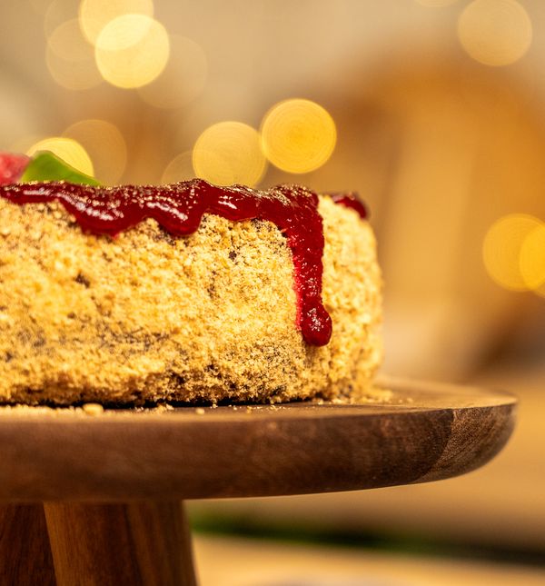 Božićni cheesecake s Plazma mljevenim keksom - 23