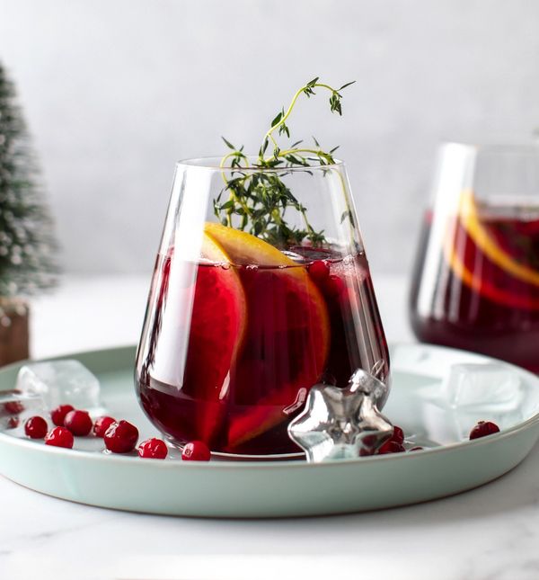 Džin-tonik sa sokom od brusnice