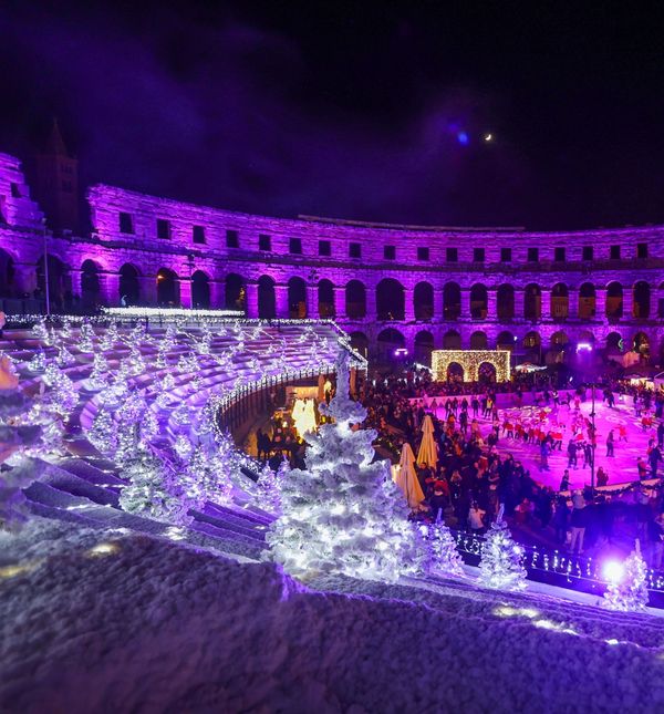 Klizalište u pulskoj Areni