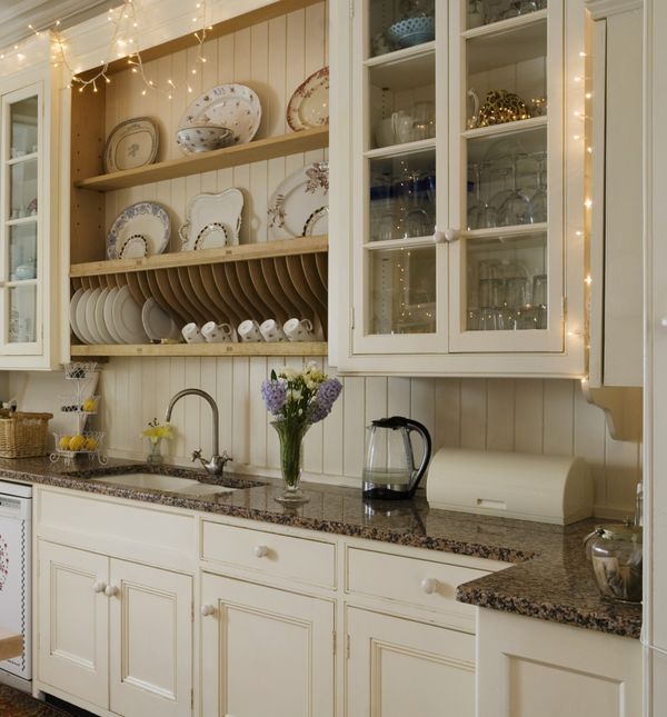 Božićne lampice u kuhinji