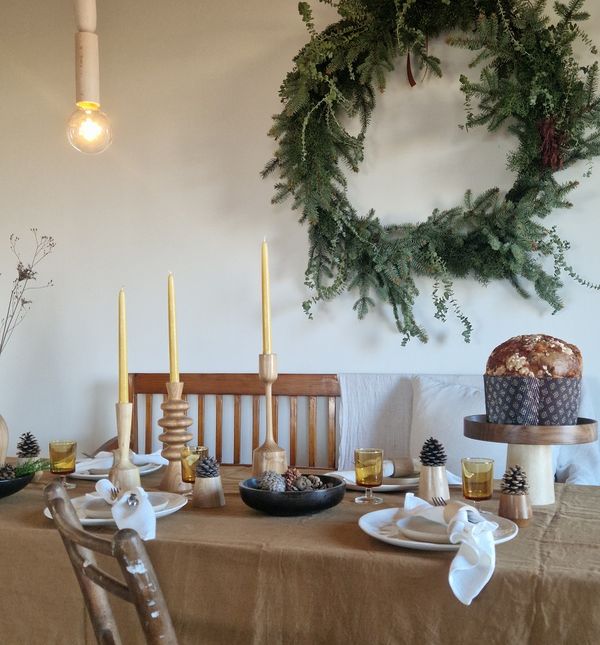 Drveni stalci savršeno se uklapaju u blagdansko ozračje