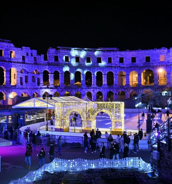 Otvoreno klizalište u pulskoj Areni