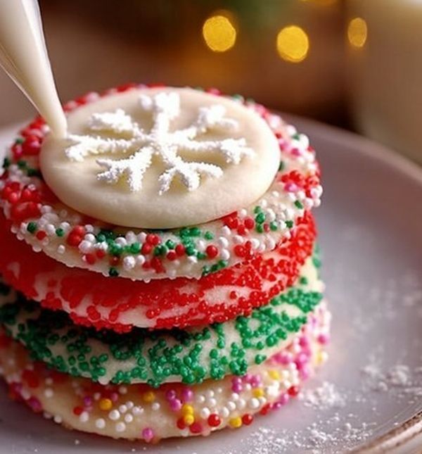 Slojeviti božićni keksi