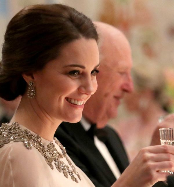 Catherine na kraljevskoj gala večeri u Oslu