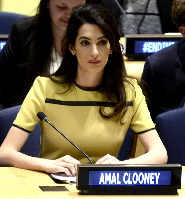 Amal Clooney na zasjedanju UN-a