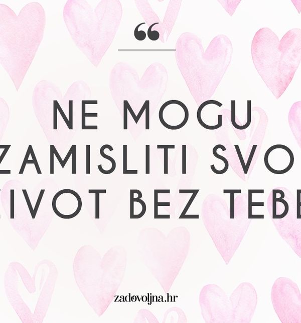 Neke rečenice su jake poput izjave volim te