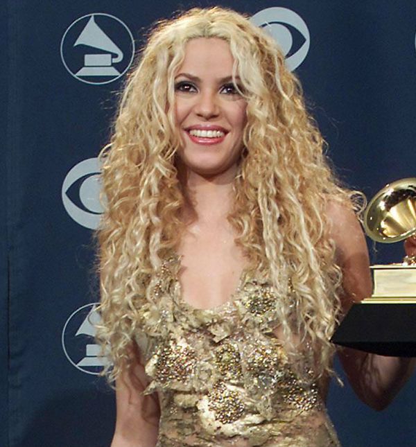 Shakira prvi put na dodjeli nagrada Grammy 2001. godine