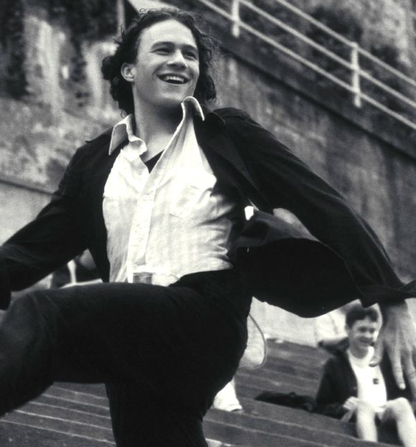 Heath Ledger na snimanju filma 