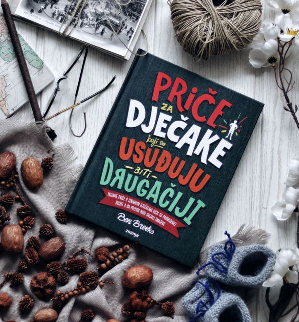 Priče za dječake koji se usuđuju biti drugačiji je zbirka inspirativnih priča