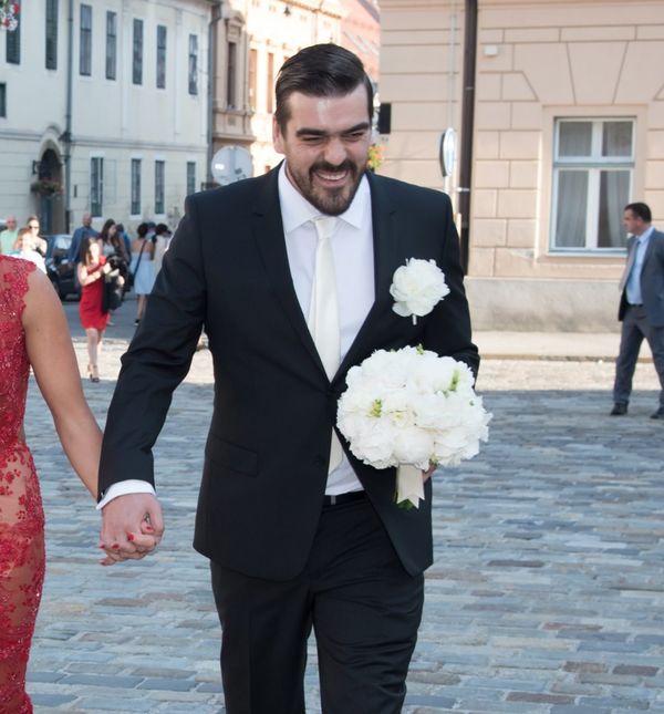 Janica Kostelić na vjenčanju Hrvoja Brlečića i Antonije Blaće