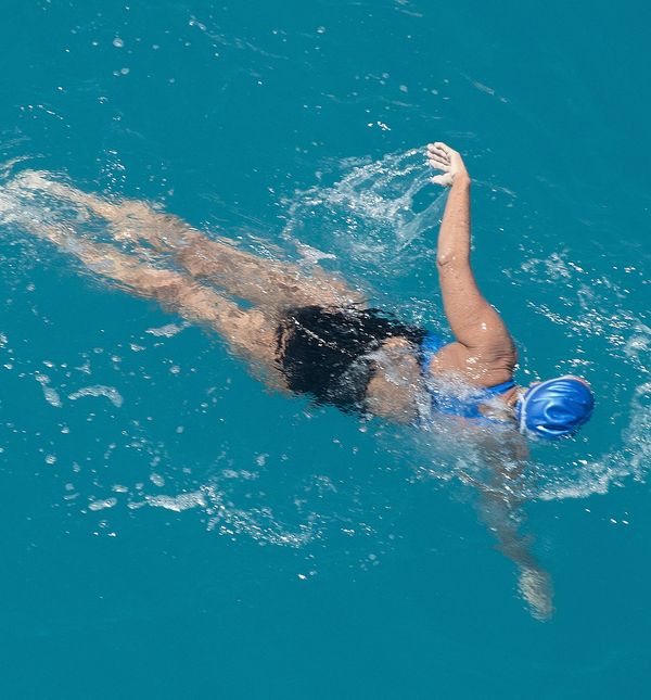 Diana Nyad 2013. godine kada je preplivala od Kube do Floride