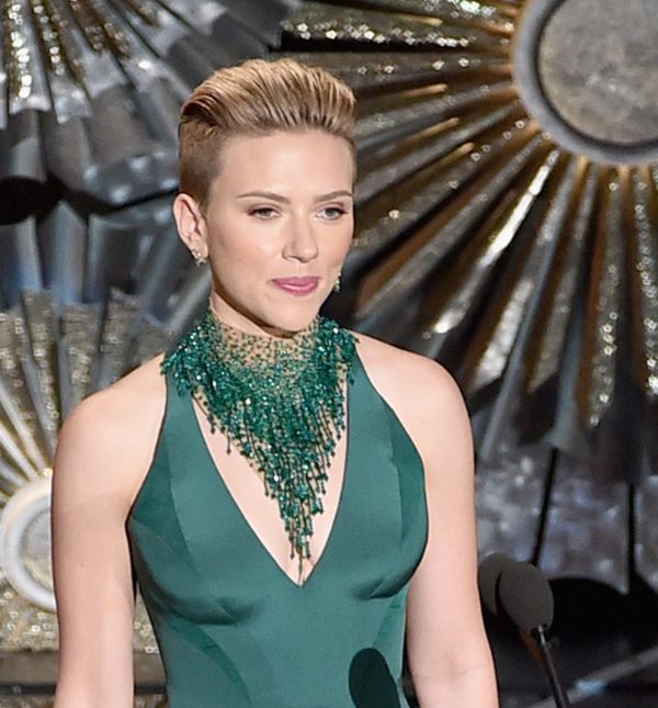 Scarlett Johansson na dodjeli Oscara 2015. godine