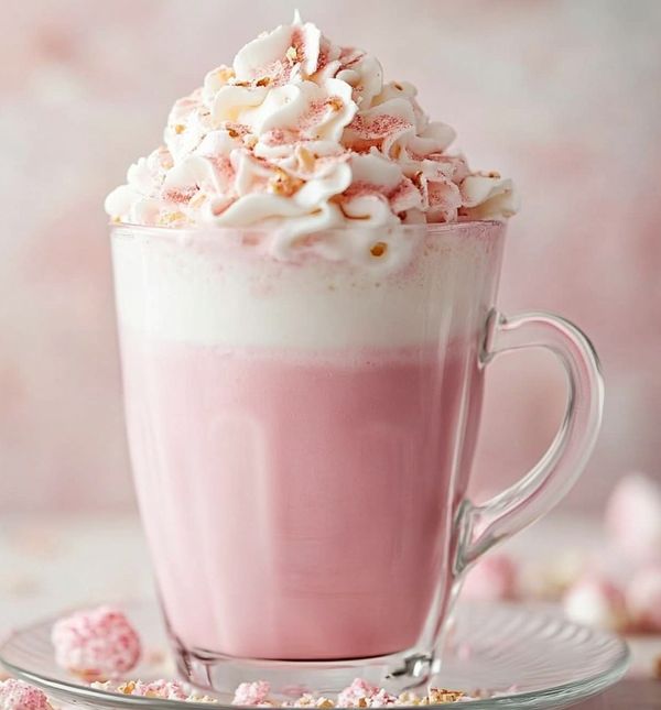 Ružičasta vruća čokolada s posebnim dodatkom osvojit će vas na prvu