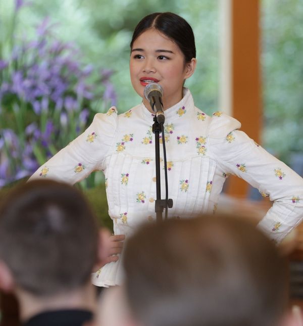 Chriztel Renae Aceveda na predsjedničkoj inauguraciji