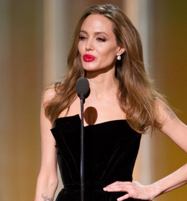 Angelina Jolie na dodjeli Oscara 2012.