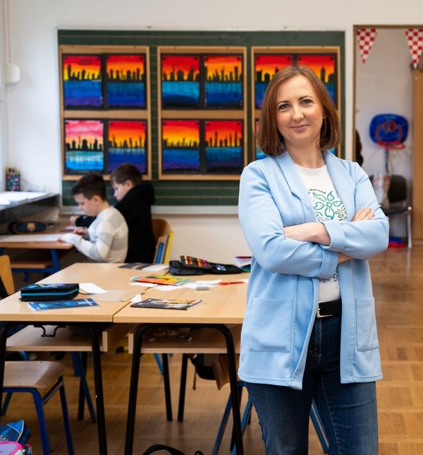 Učiteljica Mihaela Koren