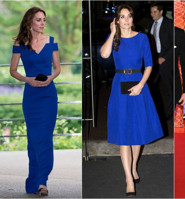 Catherine Middleton obožava odjeću u kraljevsko plavoj boji - 1