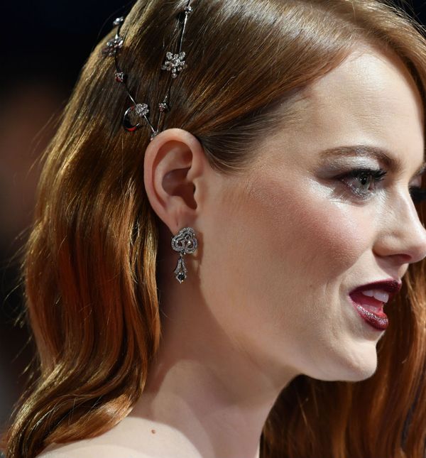Glumica Emma Stone često nosi ukrase u kosi