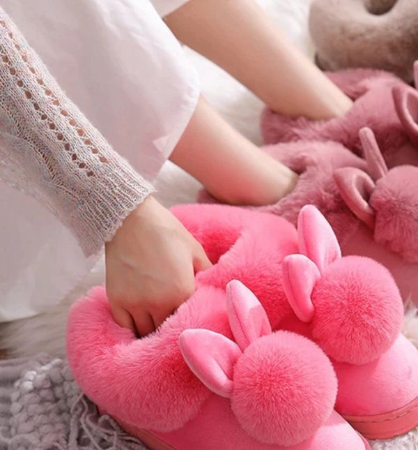 Papuče sa zečjim ušima i krznom s AliExpressa