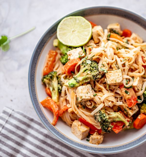 Rezanci s povrćem i tofuom