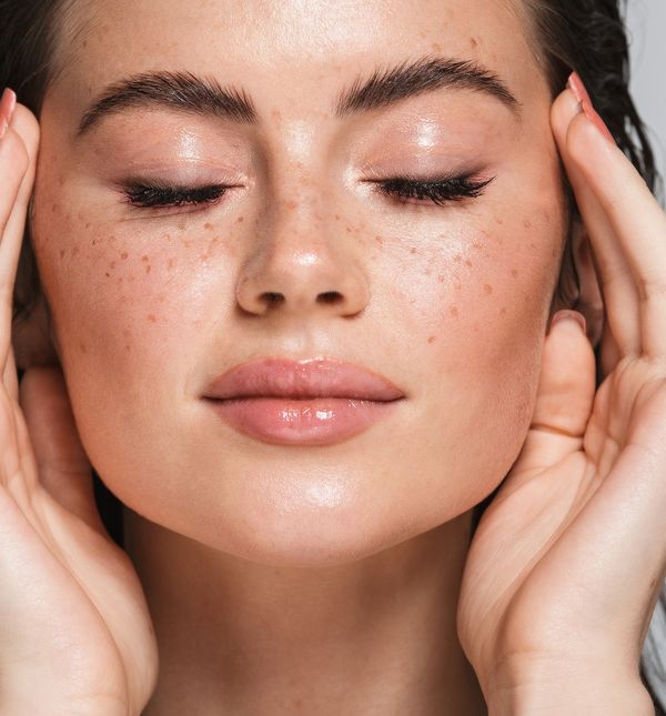 Žena s prekrasnom kožom