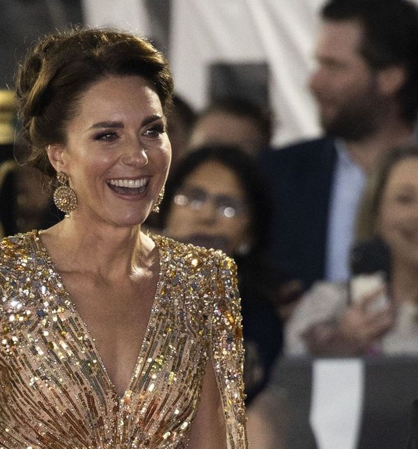 Catherine Middleton na premijeri filma 'Za smrt nema vremena' 2021. godine