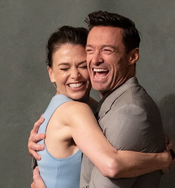 Sutton Foster i Hugh Jackman