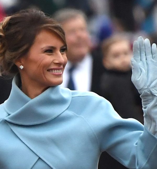 Melania Trump na inauguraciji Donalda Trumpa 2017.