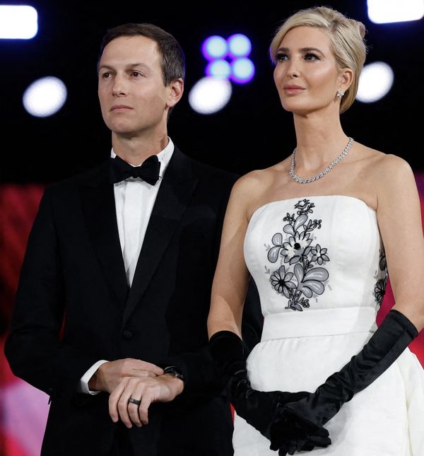 Ivanka Trump sa suprugom Jaredom Kushnerom na inauguraciji