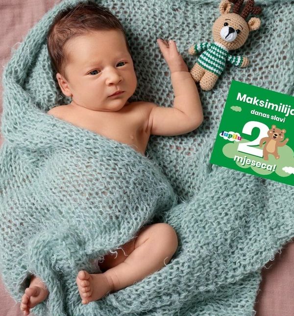 Lupilu milestone kartice s kojima možete zabilježiti svaki mjesec bebinog odrastanja