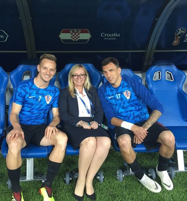 Iva Olivari je team menadžerica hrvatske nogometne reprezentacije - 1
