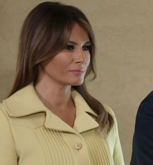 Melania Trump u Guccijevom kaputu