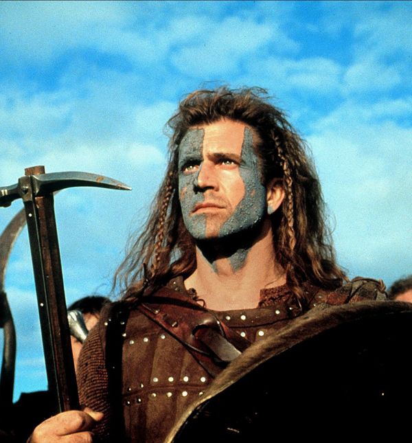 Mel Gibson u filmu Hrabro srce