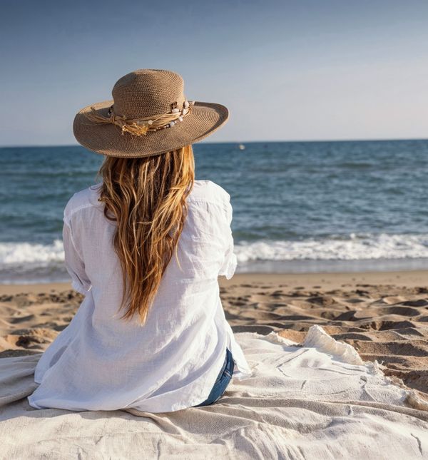 Žena na plaži