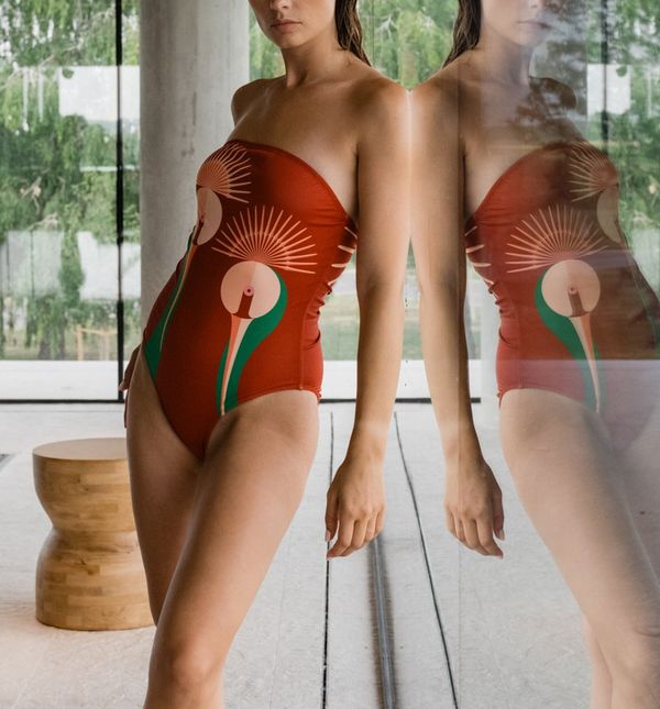 Pojedini modeli kupaćih kostima obogaćeni su ilustriranim printom