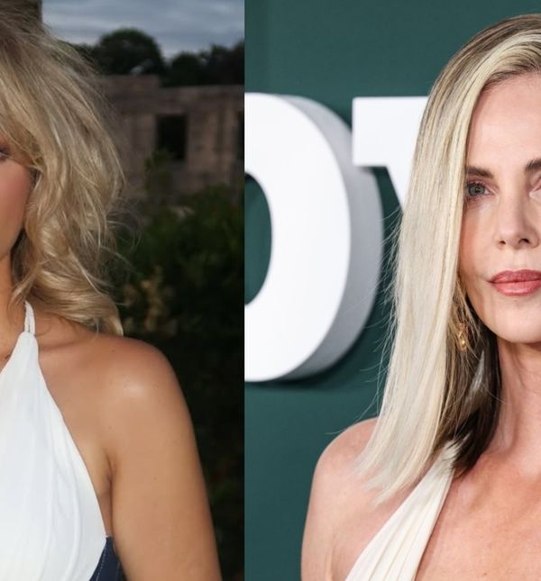 Meri Goldašić i Charlize Theron u istoj haljini