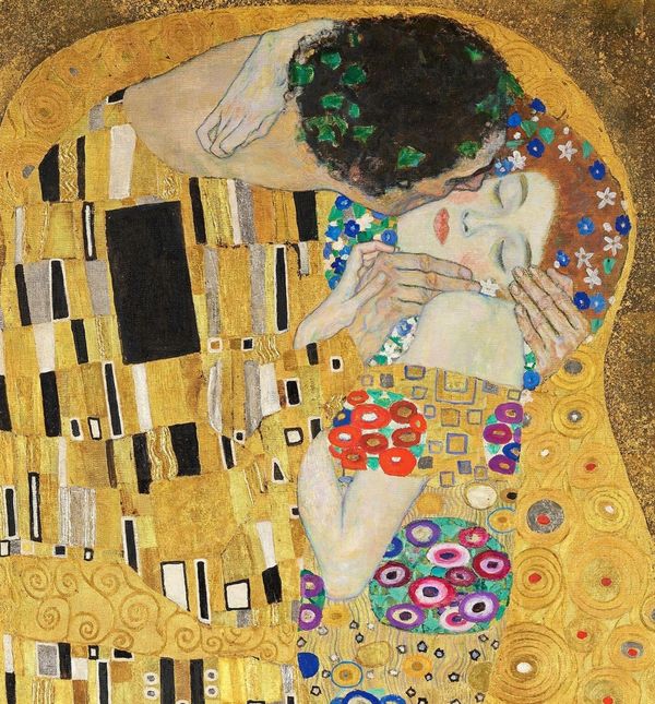 Gustav Klimt 'Poljubac'