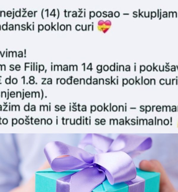 Koja je granica između lijepe geste i pretjeranog materijaliziranja?