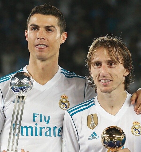 Cristiano Ronaldo i Luka Modrić
