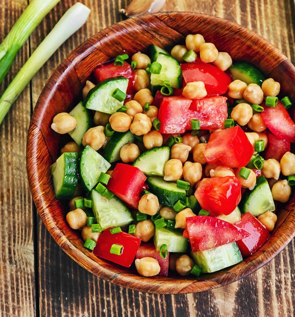 Salata sa slanutkom odličan je izbor bjelančevina