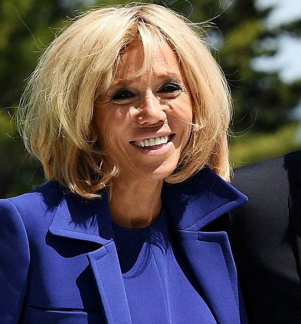 Brigitte Macron zna kako privući pažnju fotografa