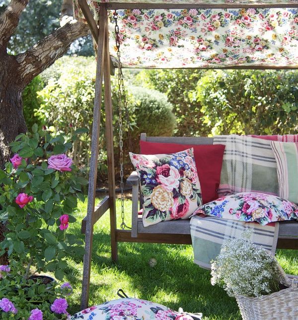 Ideja za dekoriranje piknika u dvorištu ili vrtu