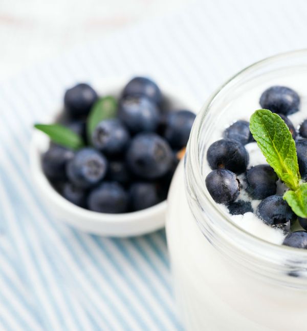 Grčki jogurt i bobičasto voće