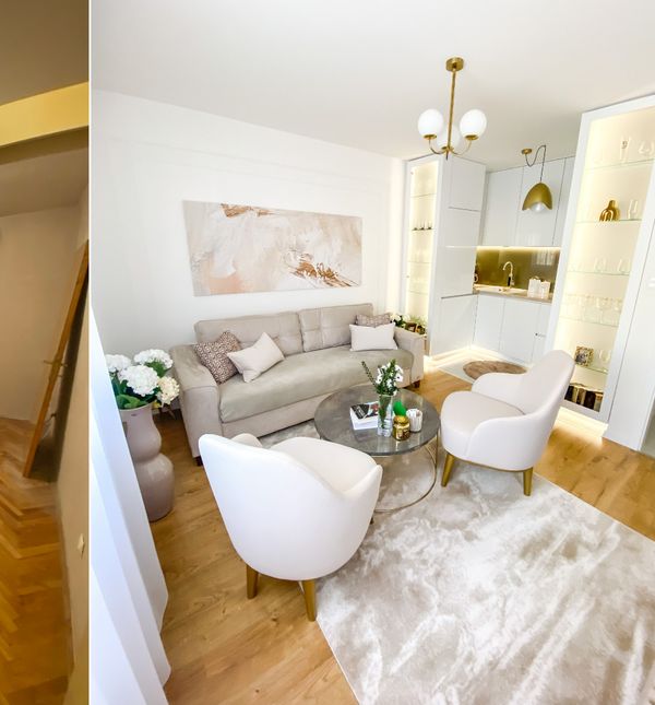 Nery Škegro iz Mostara svoj stan od 33 kvadrata uredila je kao malo carstvo bež i neutralnih tonova